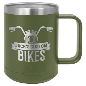 Polar Camel 15 Oz. Vacuum Insulated Mug with Slider Lid