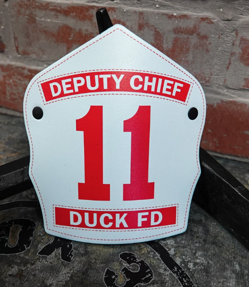 Box 31 Leatherworks Custom Traditional Helmet Shield