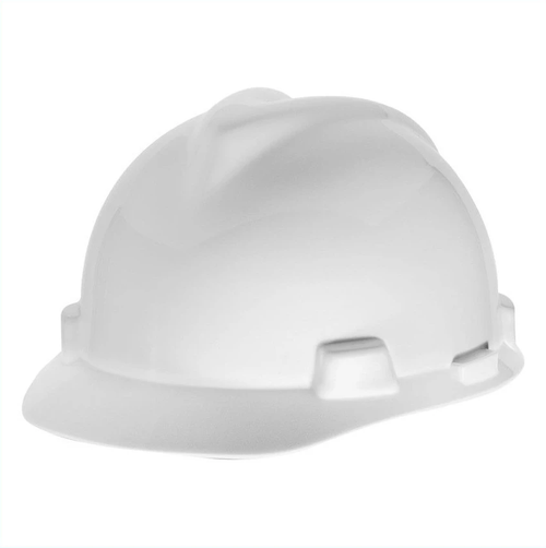 MSA V-Gard Slotted Safety Helmet
