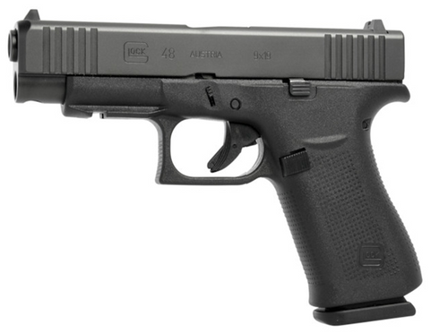 GLOCK 48, GEN5, Fixed Sights, 2-15Rd Mags, BL GLOCK, Model 48, Semi-Auto, 9mm, Blue Label