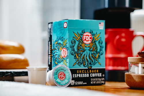 FDC KCUPS Coffee, Shellback Espresso