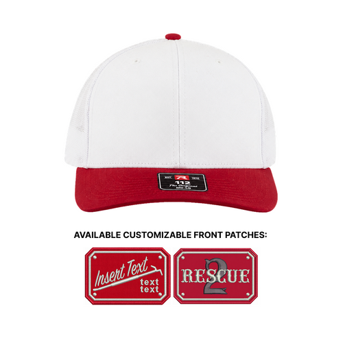 Customizable Firefighter Richardson 112 Trucker Cap