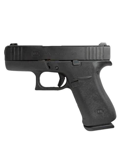 LE Trade-In Glock 43X, 9mm, 2 Magazines, Grade 2