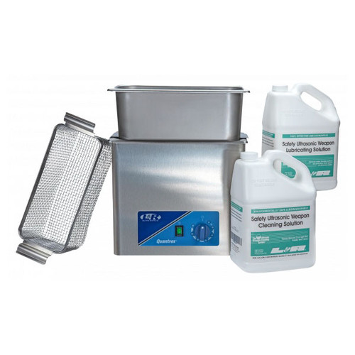 L&R Ultrasonics Q210 Quantrex Handgun Cleaning System, Complete Set-Up