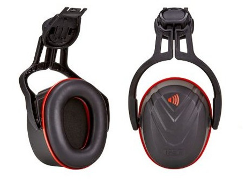 MSA HPE Helmet-Mounted Earmuff, Passive Hearing Protection