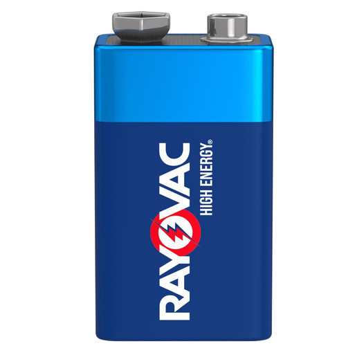 RAYOVAC Alkaline 9V Battery, Single