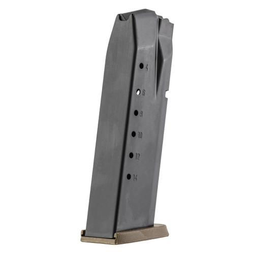 Smith & Wesson 40 S&W, 15 Round Magazine, Brown Base