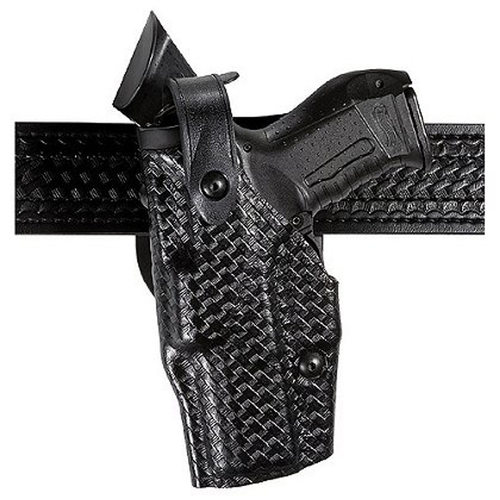 Safariland Model 6360 ALS Level III, Mid-Ride Duty Holster, Hood Guard Left Hand, Fits: Sig P229R DAK, P229R DASA w/ Rails