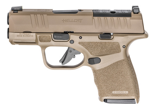Springfield Hellcat® 3″ Micro-Compact OSP™ 9mm Handgun, Desert FDE – FIRSTLINE, LE Only
