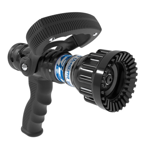 TFT Ultimatic Nozzle W/PG & S-O, 1"NH-F Use W/.75" OR 1"Hose 100psi Flow Range 10-125 GPM - 75psi Low