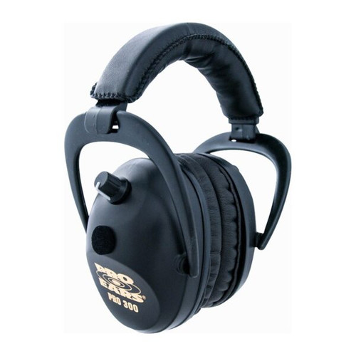 Pro Ears Predator 300 Electronic Ear Muffs, Black
