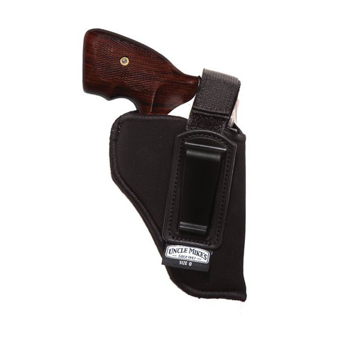 Uncle Mike's Inside-the-Pant Holster with Retention Fits: 2" - 3" Barrel Small Revolver, Right Hand