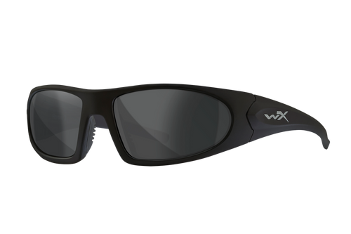 Wiley X Romer 3, Grey/Rust/Clear Lens, Matte Black Frame