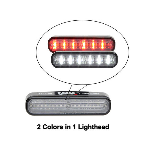 Ion Duo Series Linear-LED, Universal Light, Black Housing