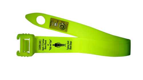 Stat Medical Devices S.T.A.T Tourniquet Yellow (Lime Green), Single Item