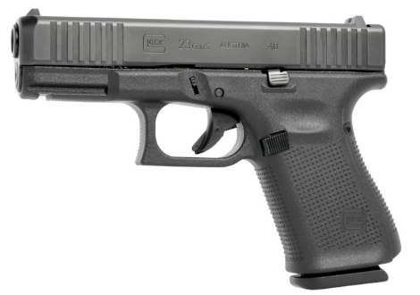 GLOCK 23, GEN5, Amglo Bold, 3-13Rd Mags, BL GLOCK, Model 23, Semi-Auto, .40S&W Front Serrations, Blue Label, AGENCY DROP SHIP ONLY, NO INDIVIDUAL SALES