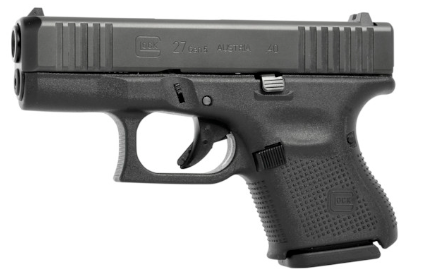 GLOCK 27, GEN5, GNS, 3-9Rd Mags, BL GLOCK, Model 27, Semi-Auto, .40S&W Front Serrations, Blue Label, AGENCY DROP SHIP ONLY, NO INDIVIDUAL SALES