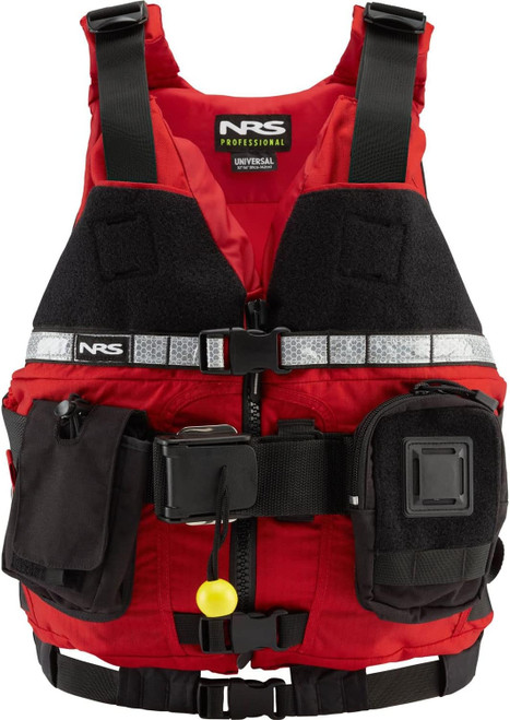 NRS Rapid Rescuer PFD (New Model), RED, Universal Plus fit 30" - 58" chest