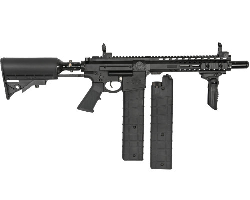 PepperBall® VKS PRO™ - Black, No Hopper (Two 15-Round Magazines - Black, in VKS™ Case)