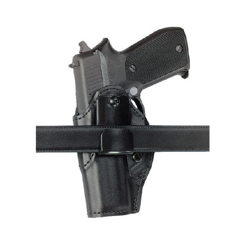 Safariland - Model 27 Inside Pants Holster for Finish - Plain Black Left Hand Fits - Glock 17,22 4.5" BBL, 19,23 5" BBL, 26, 27 3.5" BBL, 38, 4" BBL, Smith & Wesson 39, 59, 439, 549, 639, 659, 3904, 3906, 4006, 4026, 5903, 5904, 5906, 5923, 5924, 592