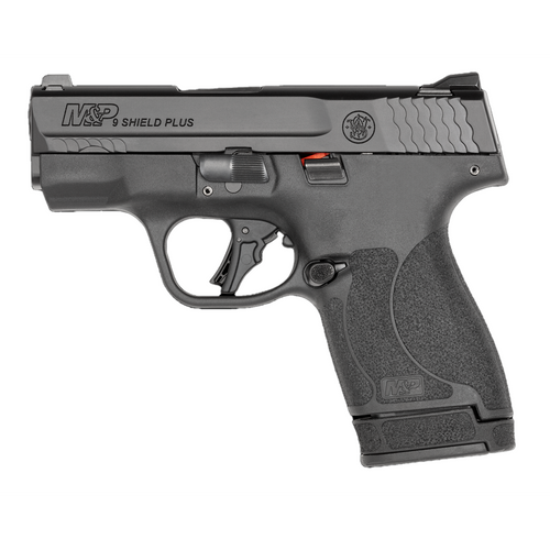 S&W M&P 9 Shield Plus 3.1" 9mm NMS S&W, M&P 9, Semi-Auto, 9mm No manual safety, 1-10rd and 1-13rd mag, day sights.
