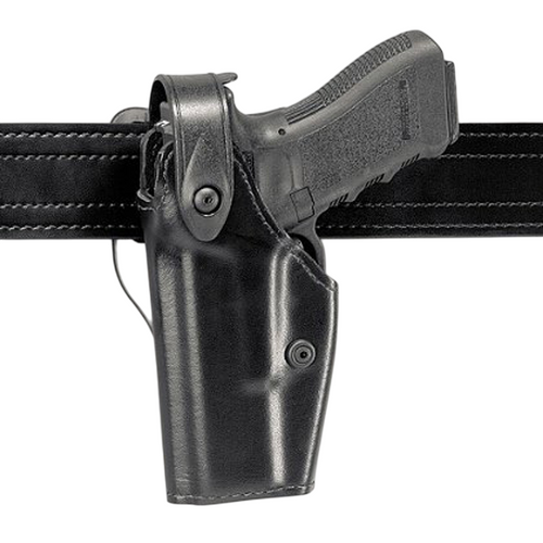 Safariland Level II Retention Duty Holster Mid-Ride, Left Hand, Black, STX Fits: Sig P250 9mm, .40 4.7" Barrel