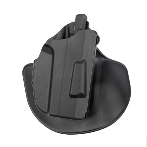 Safariland - Model 7378 7TS  ALS Concealment Paddle / Belt Plain Black Right Hand Fits: SIG Sauer P227 .45 ACP
