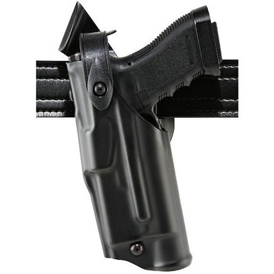 Safariland Model 6360 ALS Level III Holster Plain Black, Mid-Ride Belt Loop, Left Hand Fits - Sig P229R w/ ITI M3, TLR-1, MX3, Surefire X200/X300, 3.9" BBL