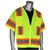 Surveyors Vest w/ Zipper Closure, 6 Pockets, Two-Tone Tape, Mic Tabs