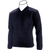 Cobmex V-Neck Fleece Lined Commando Sweater, Poly/Wool/Acrylic with VELCRO&reg; brand Epaulettes