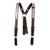 Boston Leather Fireman's Suspenders (1.5")