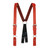 Boston Leather TheFireStore Exclusive Red Leather Fireman's Suspender