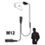 Code Red Recruit Lapel Microphone with Acoustic Tube Earpiece