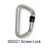 CMC ProSeries, Aluminum Key-Lock Rescue Carabiners, NFPA-G