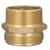 Dixon Double Male Hex Brass Nipple