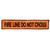 Flex-Safe Nylon Signs for Flex-Safe Collapsible Barricade
