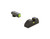 AmeriGlo Combative Application Pistol (CAP) Sights for Glock Pistols