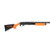Hogue Mossberg, Remington Less Lethal Orange OM Shotgun Stock with Forend