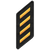 Hero's Pride Quadruple Hash Marks with Merrowed Border