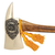 Personalized Maltese Cross & Scramble Bronze Axe