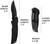 Gerber Swagger Folding Knife, Drop Point, Partially Serrated Blade