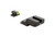 AmeriGlo Tritium Night Sights for Smith & Wesson Shield, Green Front / Green Rear