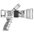 Task Force Tips Legacy Mid-Matic Nozzle 1.5"NH-F Swivel W/SO & P.G. Automatic 70-200 GPM @ 100psi