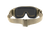 Wiley X Spear Goggles, Grey/Clear Lenses, Black Frame