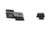 Trijicon S&W M&P HD Night Sight Set, Colored Front Outline