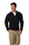 A+ Career Apparel Fleece-Lined Zip-Front -Neck Commando Cardigan