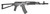 Riley Defense RAK74 5.45x39 Poly Sidefolder Riley Defense, RAK74, semi auto, 5.45x39 Sidefolding triangle stock, 1-30 round Magpul Pmag