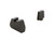 Ameriglo Optic Compatible Sets for Glock 7XL Tall Black serrated .450" FRONT, Flat Black .554" REAR