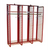 Groves Inc. Wall Mounted Red  Rack