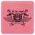 4" x 4" Square Laserable Leatherette Coaster